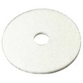 3M Super Polish Pad 4100, 12, White, 5PK 7000000683